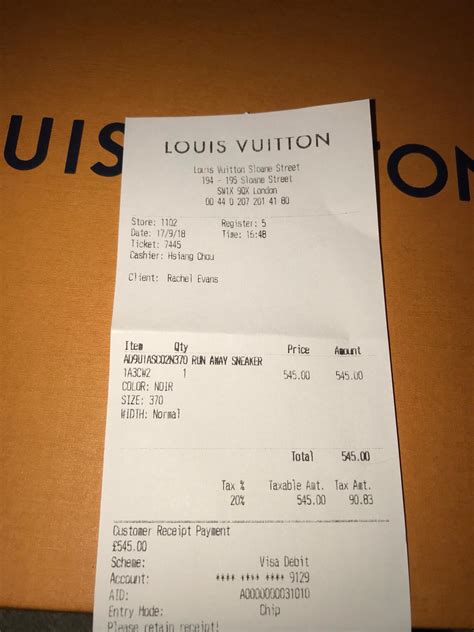 create fake louis vuitton receipt|authenticate louis vuitton.